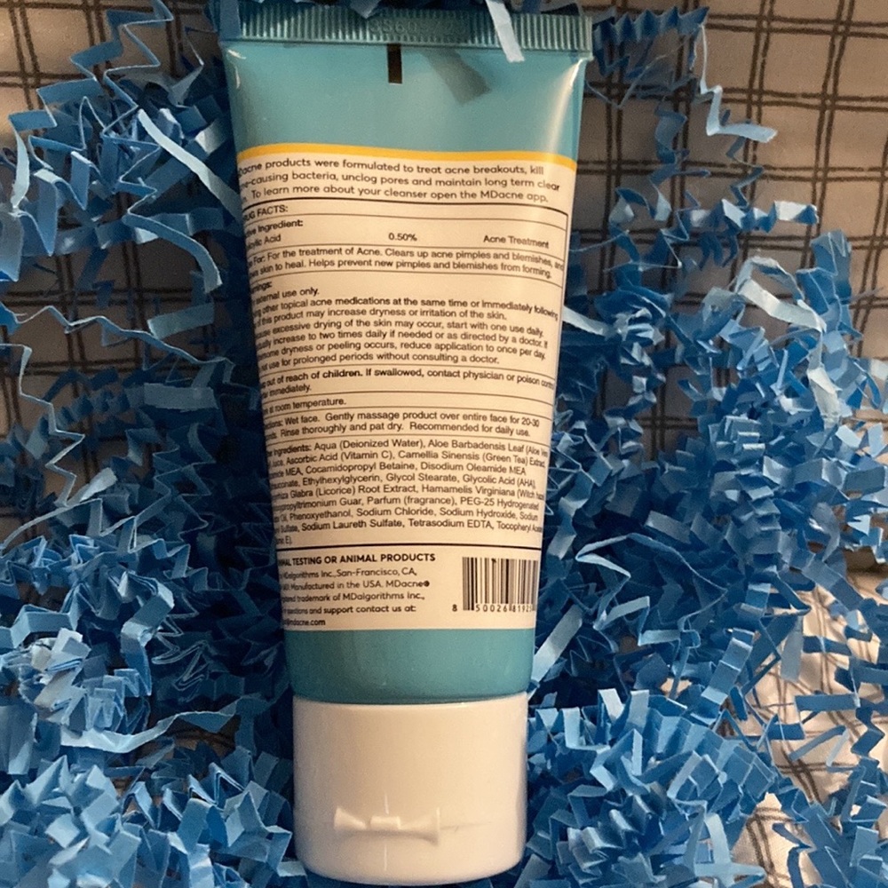Cleanser to help your face only $6.00.